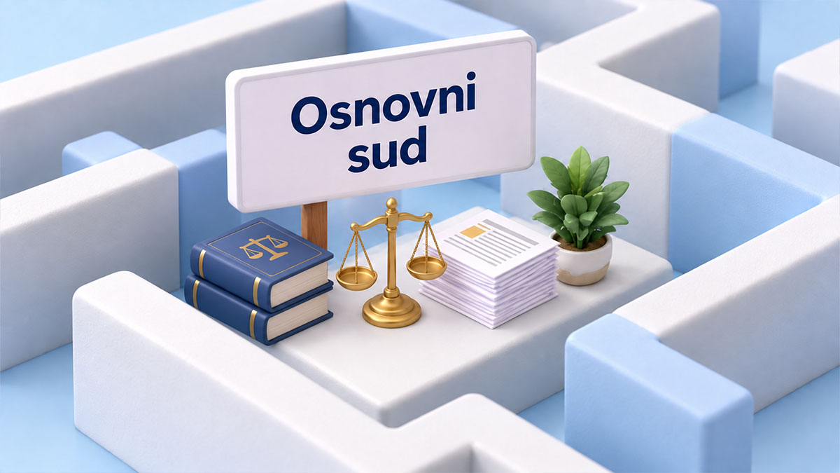 Osnovni sud: uvjerenje da nije izrečena zabrana obavljanja djelatnosti